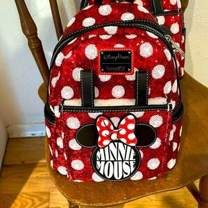 Minnie sequin Loungefly backpack